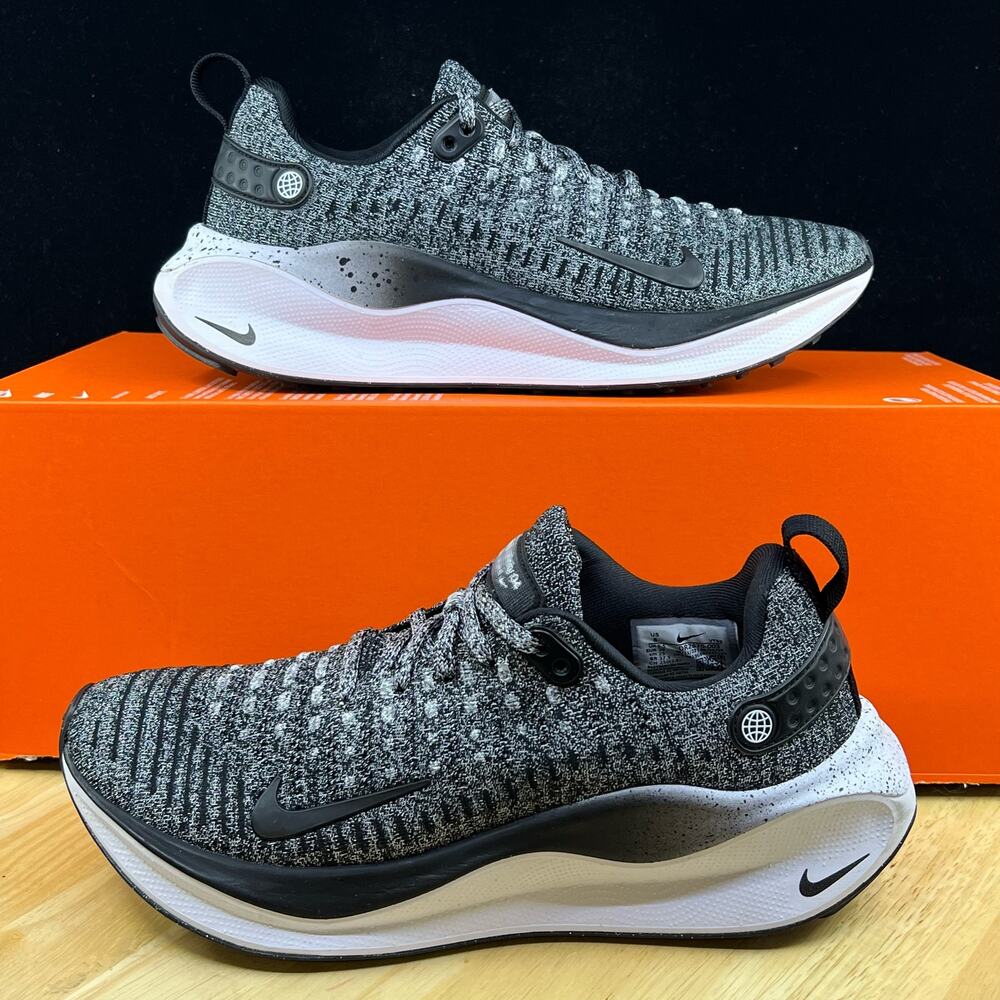 Nike Women's ReactX Infinity Run 4 Shoes Oreo Black White Size 8.5 DR2670-003